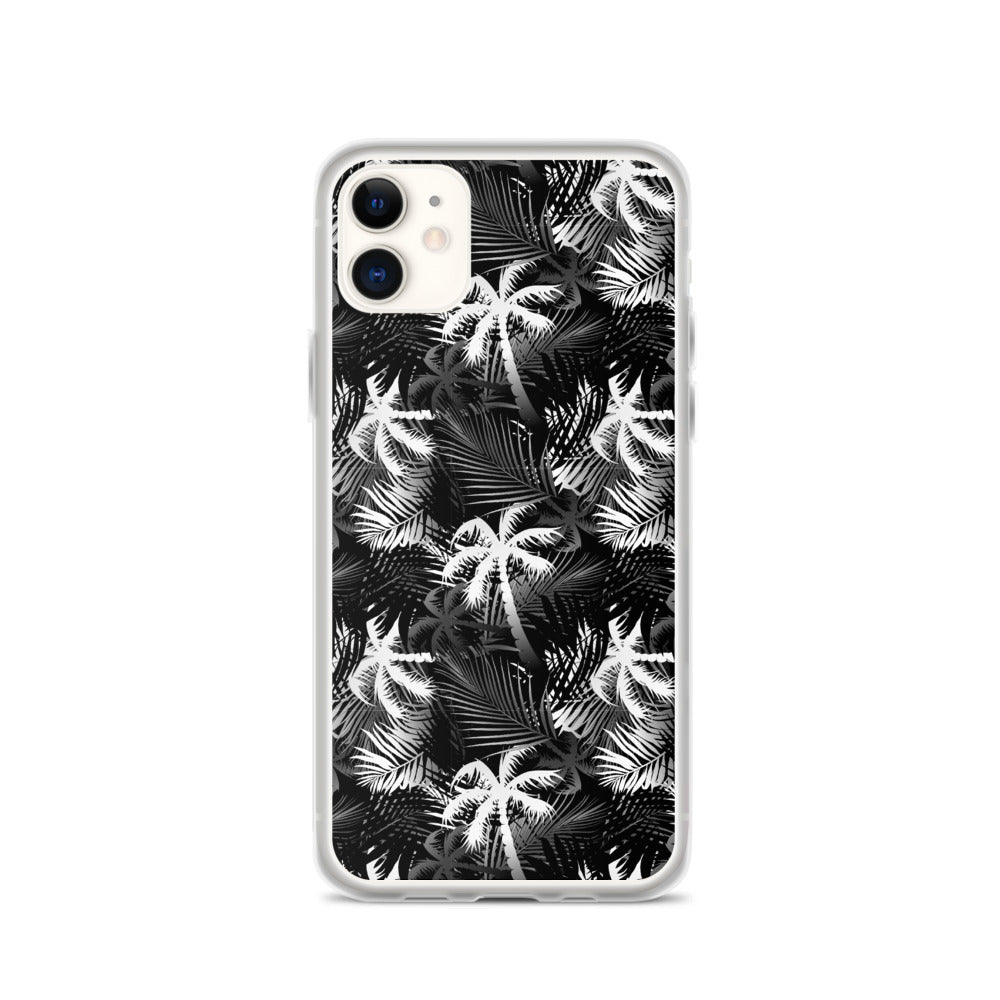 Palm Tree iPhone Case - Black and White -  iPhone Case 11 12 13 (Pro Pro max Mini) 7 8 plus SE XR, X, XS, Xs max