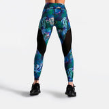 Hawaiian athleisure leggings