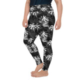 Palm Tree Plus size leggings Hawaiian