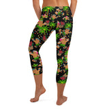 Hula Christmas Crop Leggings