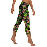 Hawaiian Christmas Capri Leggings