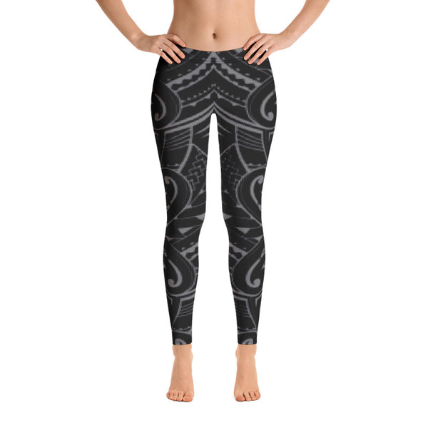 samoan tattoo leggings