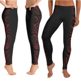 Tahitian workout leggings
