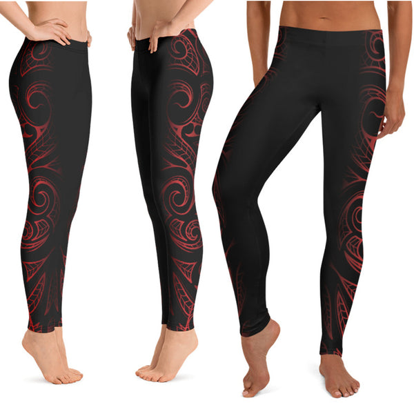 Tahitian workout leggings