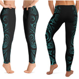 Polynesian tattoo athletic pants