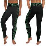 Hawaiian high waist leggings