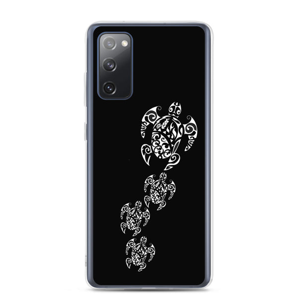 Honu Family Polynesian Tattoo - Samsung Galaxy Case S10 S20 S21 S22 E FE Plus and Ultra