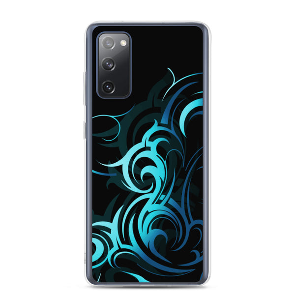 Abstract Wave Pattern Samsung Galaxy Case S10 S20 S21 S22 E FE Plus and Ultra