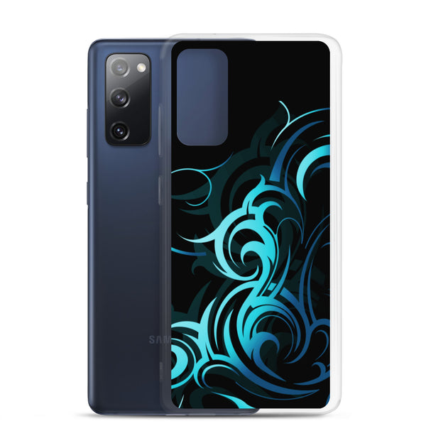 Abstract Wave Pattern Samsung Galaxy Case S10 S20 S21 S22 E FE Plus and Ultra