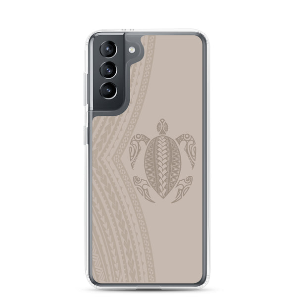 Honu (Hawaiian Sea Turtle) Samoan Tattoo - Samsung Galaxy Case S10 S20 S21 S22 E FE Plus and Ultra