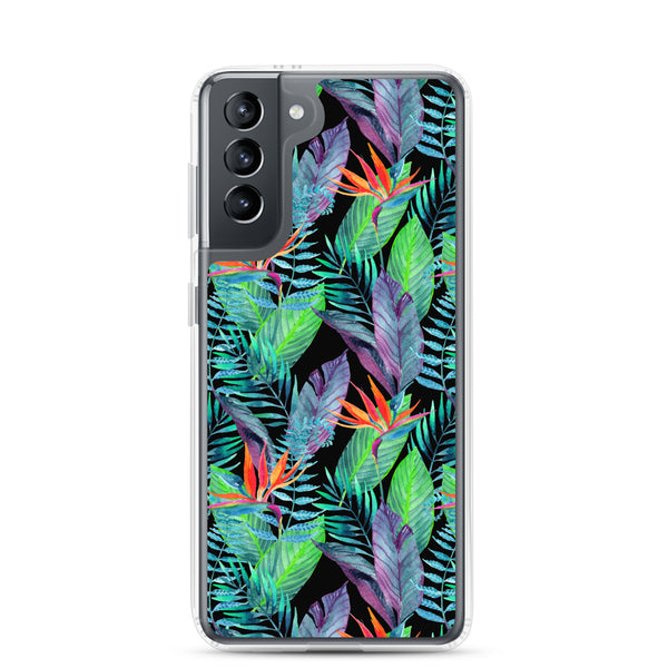 Bird of Paradise Larger Flowers - Samsung Galaxy Case S10 S20 S21 S22 E FE Plus and Ultra