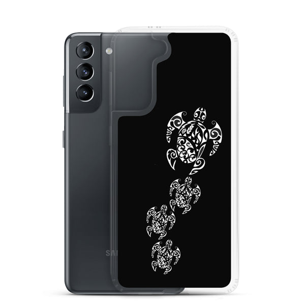 Honu Family Polynesian Tattoo - Samsung Galaxy Case S10 S20 S21 S22 E FE Plus and Ultra