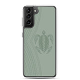Honu (Hawaiian Sea Turtle) Samoan Tattoo - Samsung Galaxy Case S10 S20 S21 S22 E FE Plus and Ultra