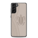 Honu (Hawaiian Sea Turtle) Samoan Tattoo - Samsung Galaxy Case S10 S20 S21 S22 E FE Plus and Ultra
