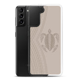 Honu (Hawaiian Sea Turtle) Samoan Tattoo - Samsung Galaxy Case S10 S20 S21 S22 E FE Plus and Ultra
