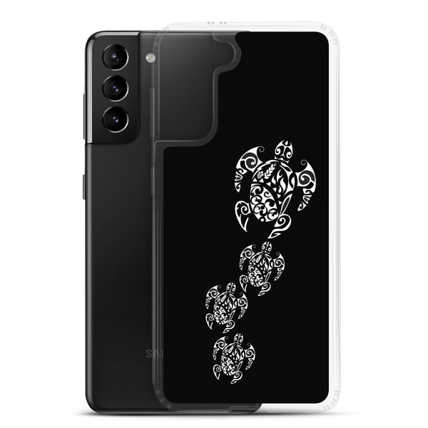 Honu Family Polynesian Tattoo - Samsung Galaxy Case S10 S20 S21 S22 E FE Plus and Ultra