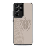 Honu (Hawaiian Sea Turtle) Samoan Tattoo - Samsung Galaxy Case S10 S20 S21 S22 E FE Plus and Ultra