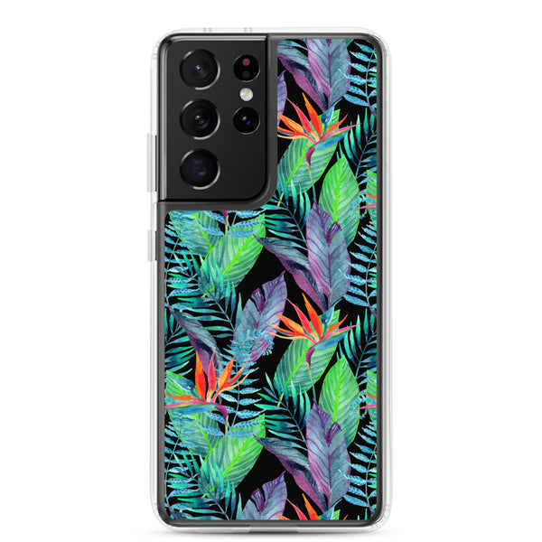 Bird of Paradise Larger Flowers - Samsung Galaxy Case S10 S20 S21 S22 E FE Plus and Ultra