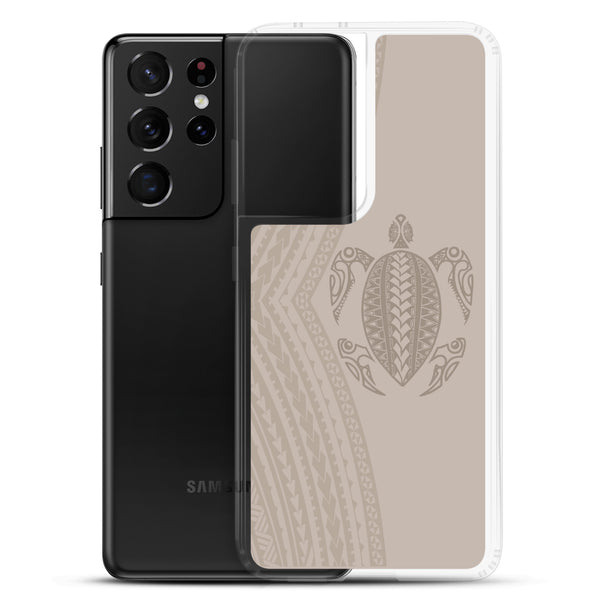 Honu (Hawaiian Sea Turtle) Samoan Tattoo - Samsung Galaxy Case S10 S20 S21 S22 E FE Plus and Ultra