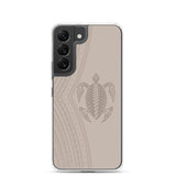 Honu (Hawaiian Sea Turtle) Samoan Tattoo - Samsung Galaxy Case S10 S20 S21 S22 E FE Plus and Ultra