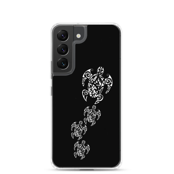 Honu Family Polynesian Tattoo - Samsung Galaxy Case S10 S20 S21 S22 E FE Plus and Ultra