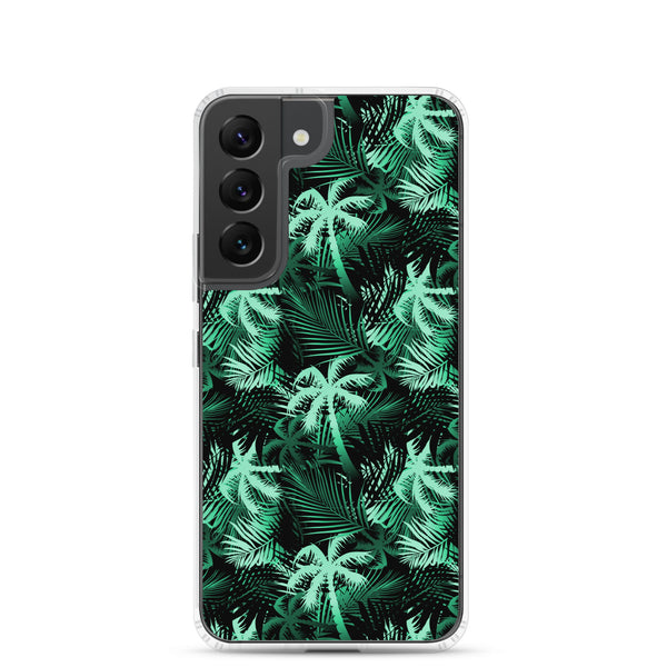 Palm Tree - Green - Samsung Galaxy Case S10 S20 S21 S22 E FE Plus and Ultra