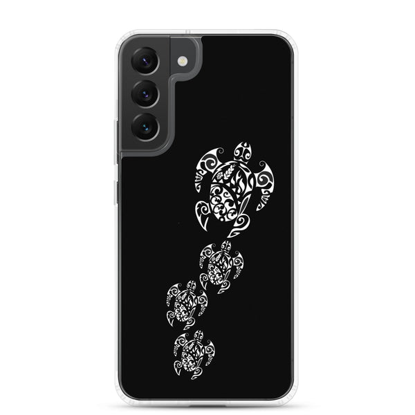 Honu Family Polynesian Tattoo - Samsung Galaxy Case S10 S20 S21 S22 E FE Plus and Ultra