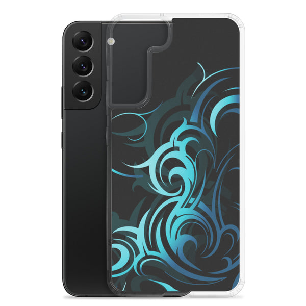 Abstract Wave Pattern Samsung Galaxy Case S10 S20 S21 S22 E FE Plus and Ultra