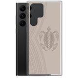 Honu (Hawaiian Sea Turtle) Samoan Tattoo - Samsung Galaxy Case S10 S20 S21 S22 E FE Plus and Ultra