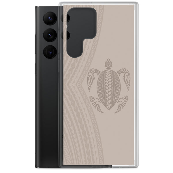 Honu (Hawaiian Sea Turtle) Samoan Tattoo - Samsung Galaxy Case S10 S20 S21 S22 E FE Plus and Ultra