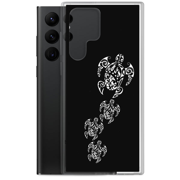Honu Family Polynesian Tattoo - Samsung Galaxy Case S10 S20 S21 S22 E FE Plus and Ultra