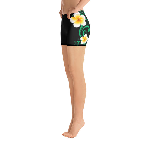 Plumeria shorts