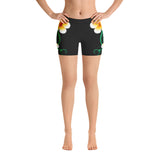 plumeria cross fit shorts