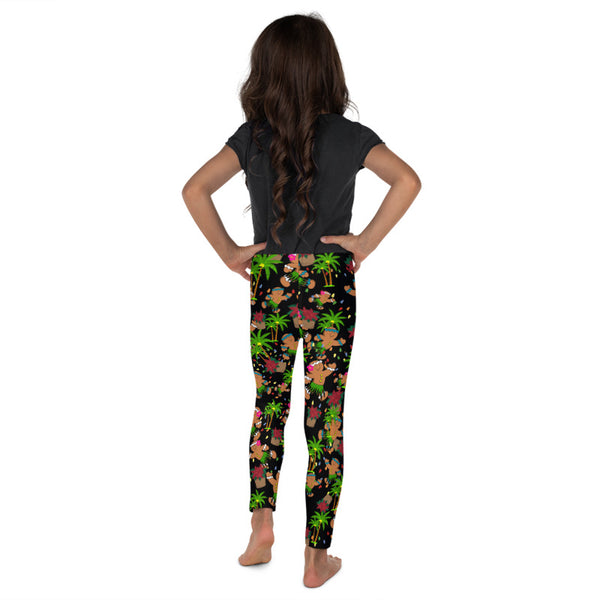 Kids Hawaiian Christmas Leggings