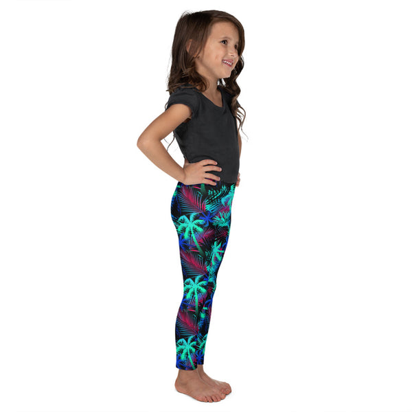 child palm tree leggings