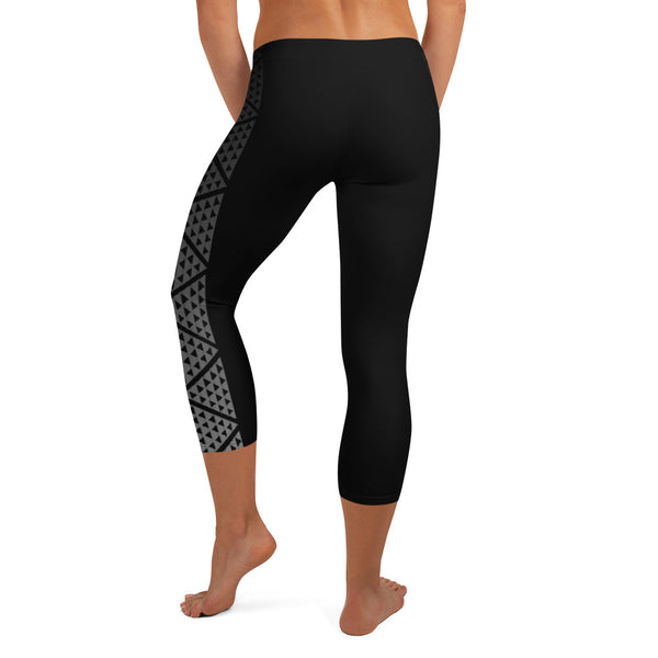 Hawaiian capri yoga pants