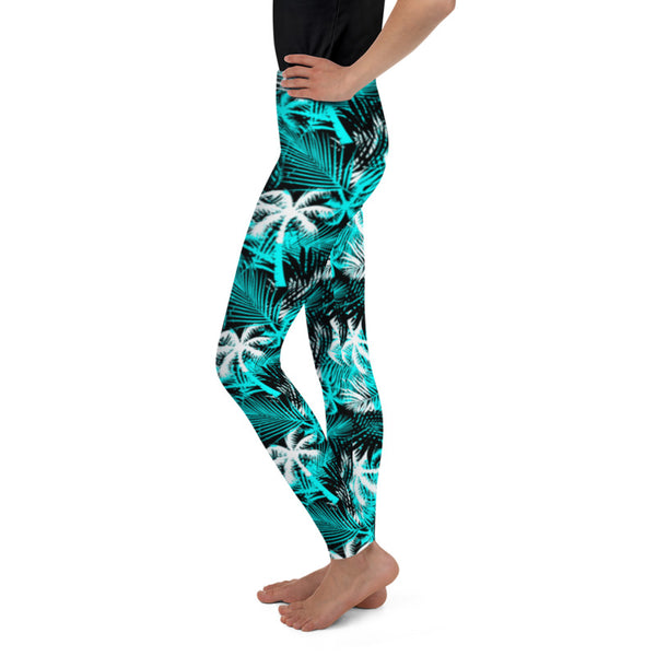 Hawaiian Palm Tree Youth Leggings