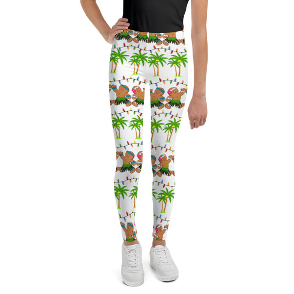 Hawaiian Christmas kids Leggings