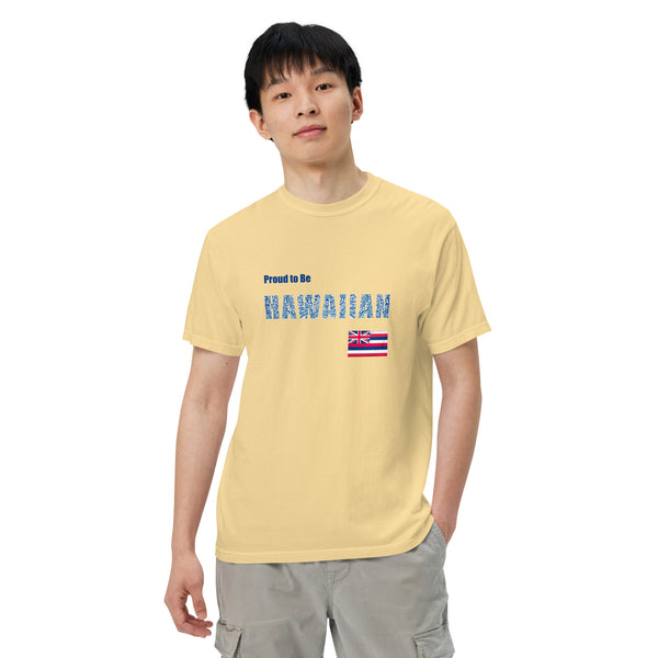 Proud to Be Hawaiian Tattoo Style Unisex garment-dyed heavyweight t-shirt