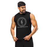 There's Always time for Hula Unisex Muscle Shirt - Male Kahiko Dancer