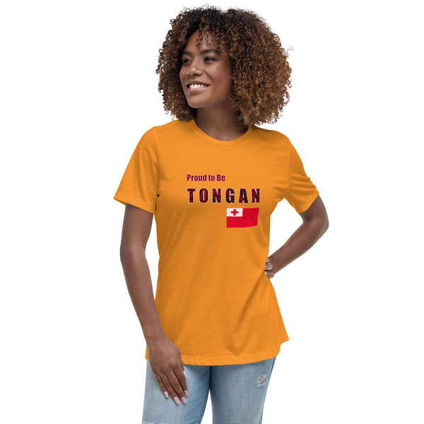 Proud to Be Tongan Women's Relaxed T-Shirt