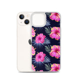 Bright Pink Hibiscus iPhone Case - iPhone Case 11 12 13 (Pro Pro max Mini) 7 8 plus SE XR, X, XS, Xs max