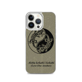 Gecko Yin Yang Polynesian Tattoo Iphone Case Aloha Kekahi I Kekahi (Love One Another) -  iPhone Case 11 12 13 (Pro Pro max Mini) 7 8 plus SE XR, X, XS, Xs max