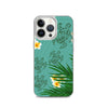 Honu (Hawaiian Sea Turtle) with Ferns and Plumerias Tattoo iPhone Case -  iPhone Case 11 12 13 (Pro Pro max Mini) 7 8 plus SE XR, X, XS, Xs max