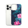 Tropical Flowers and Ferns iPhone Case -  iPhone Case 11 12 13 (Pro Pro max Mini) 7 8 plus SE XR, X, XS, Xs max