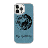 Gecko Yin Yang Polynesian Tattoo Iphone Case Aloha Kekahi I Kekahi (Love One Another) -  iPhone Case 11 12 13 (Pro Pro max Mini) 7 8 plus SE XR, X, XS, Xs max