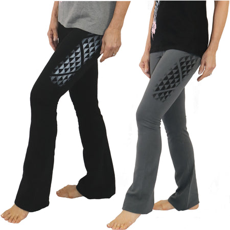 Bright Pineapple Retro Shiny Long Yoga Pants / Leggings - sizes up to 4XL