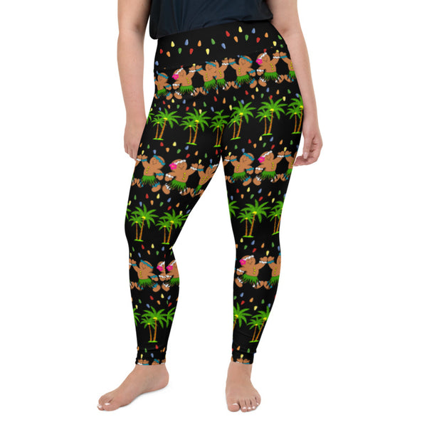 Christmas in Hawaii Leggings up to size 6XL - 4 Color Choices & Regula –  Ori Active