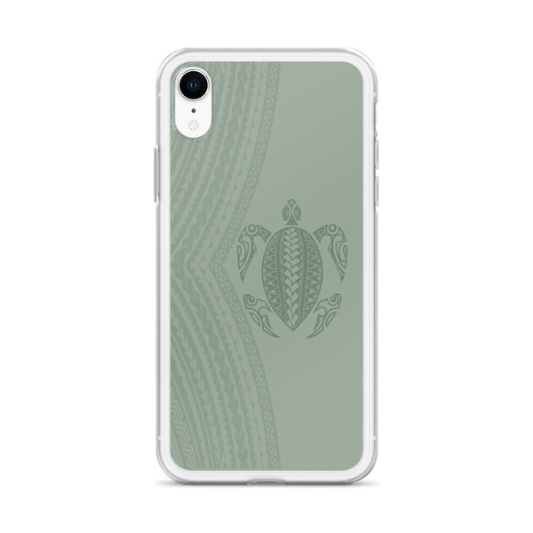 Green turtle tattoo iphone phone case