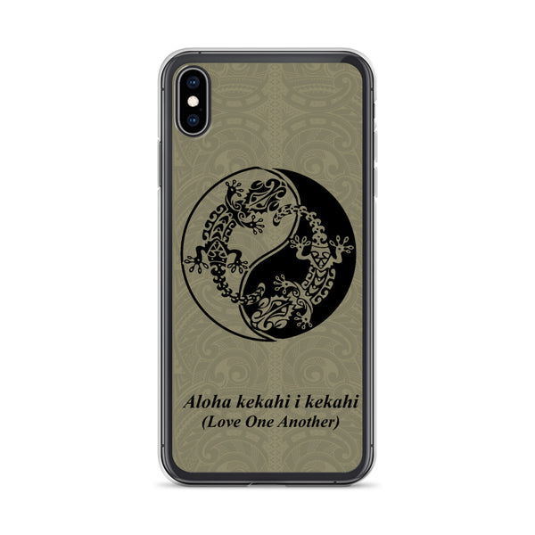 Hawaiian Gecko Brown Iphone case